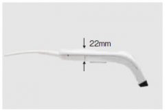 輕質、緊湊型設計，握把厚度22mm，主機重量約85g